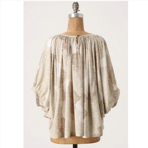 Anthropologie Maeve Coeurs Heart Cotton Blouse - Picture 11 of 11